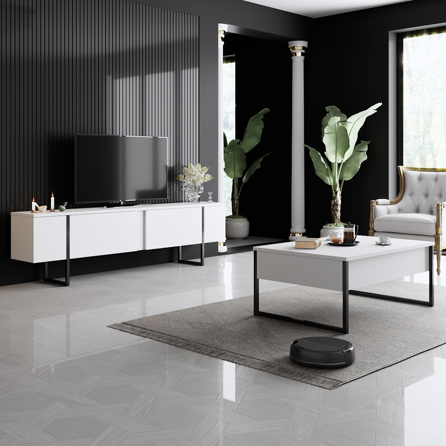 TV stolek LUXE ASIRGROUP (foto 950)