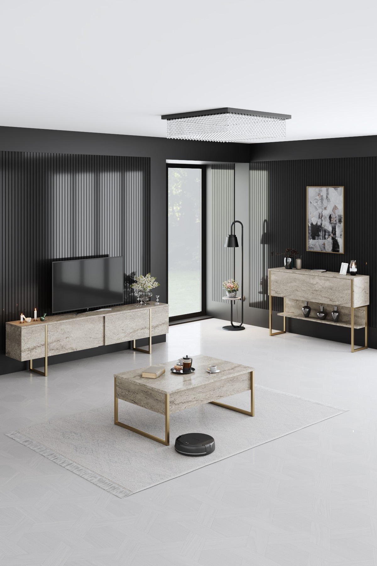 TV stolek LUXE ASIRGROUP (foto 975)