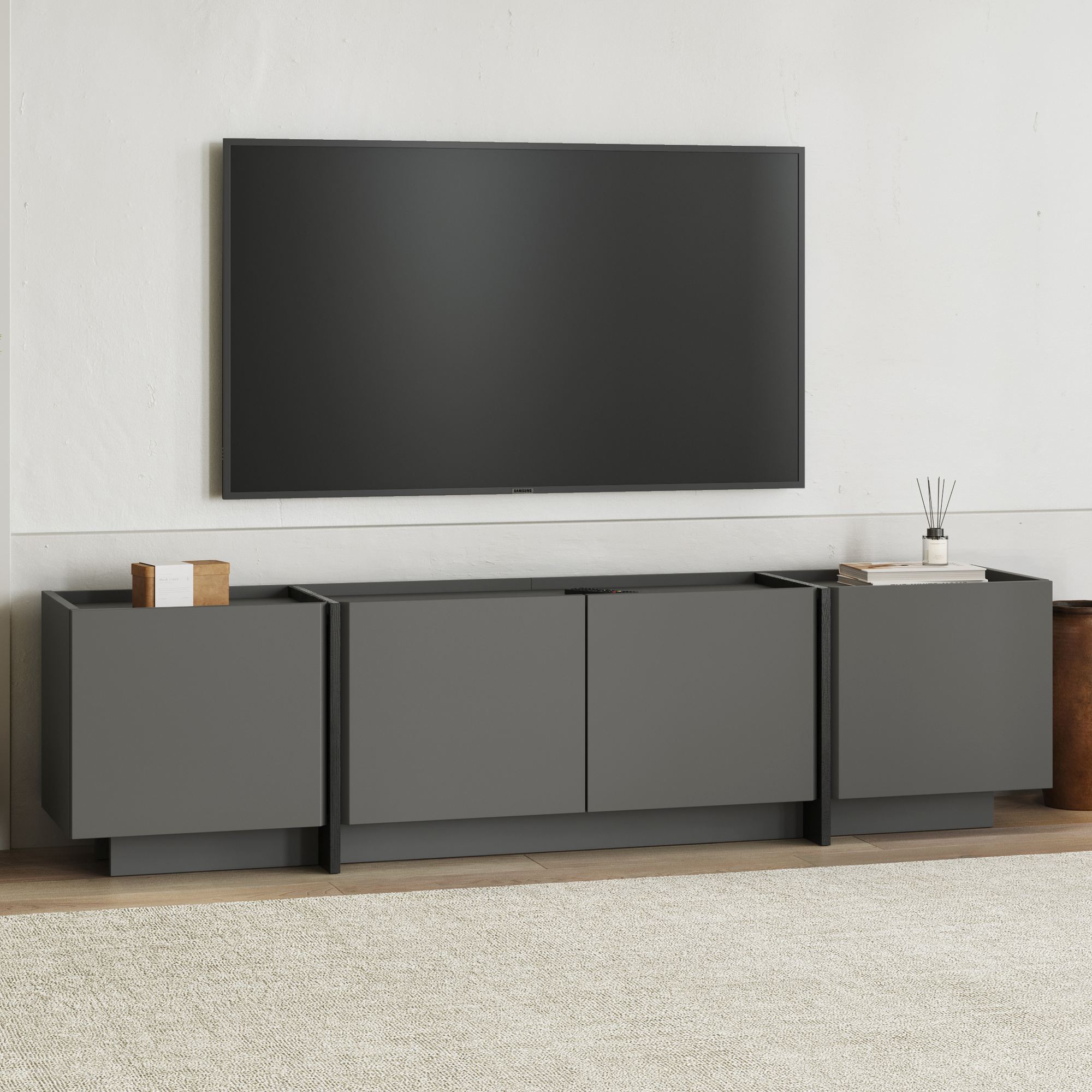 TV skrinka Lowen – Antracit