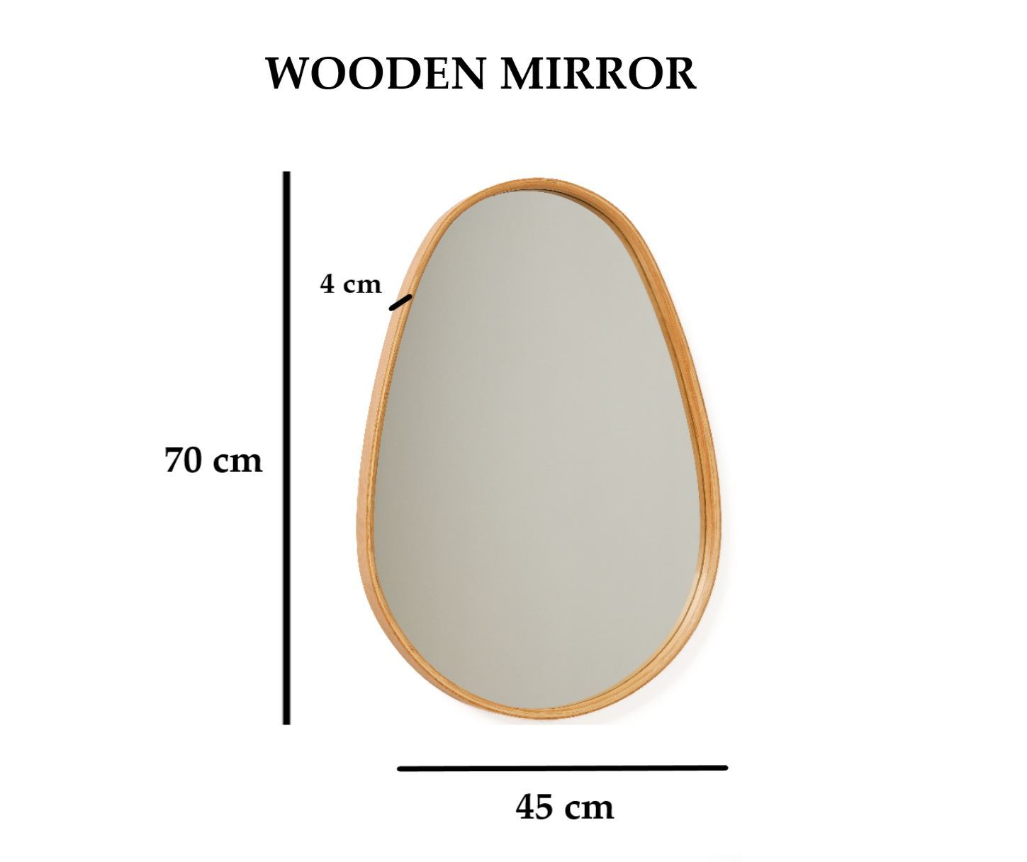 Zrkadlo Hruška – Dub