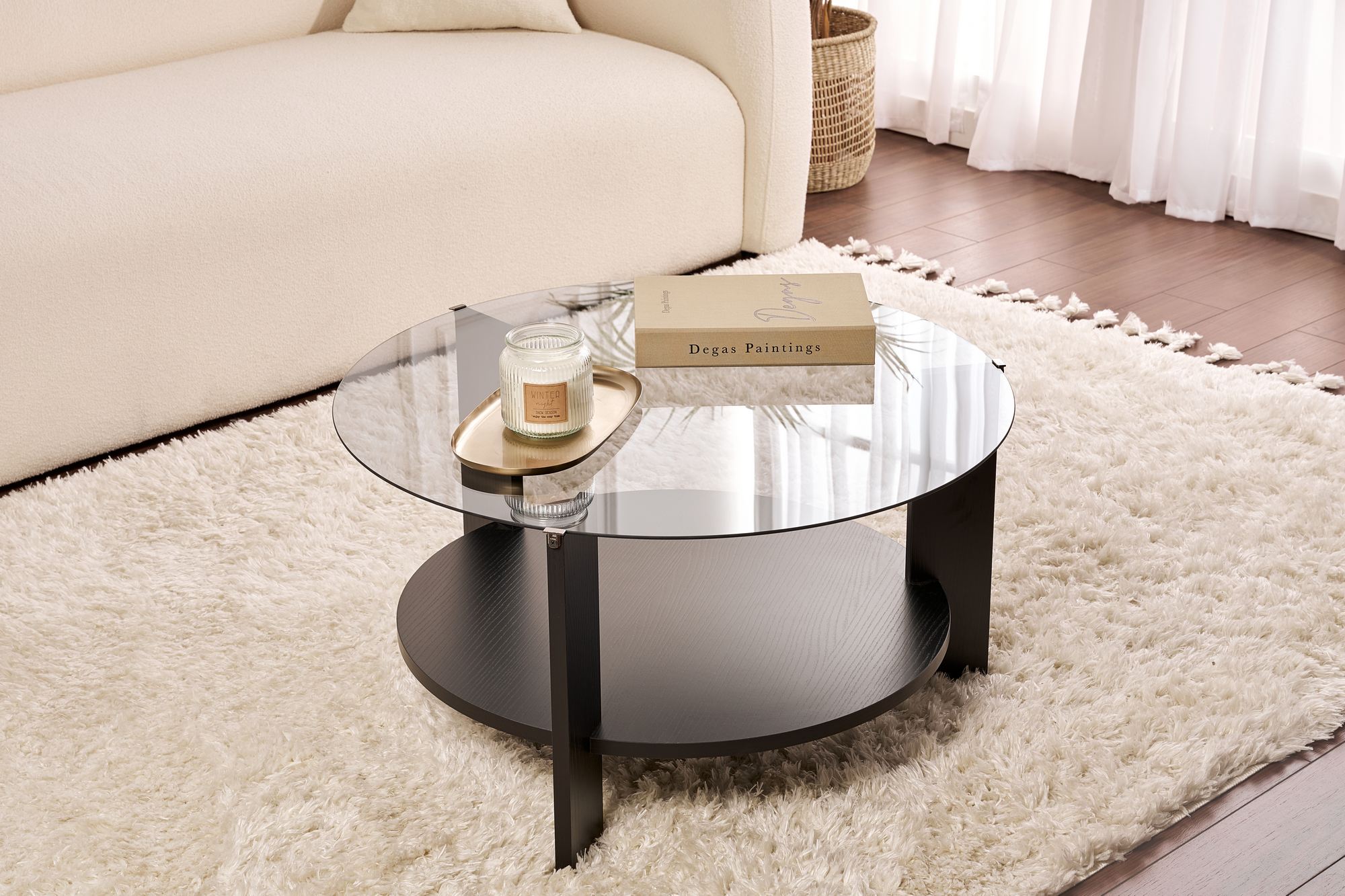 Clara – Wood Black, Fume