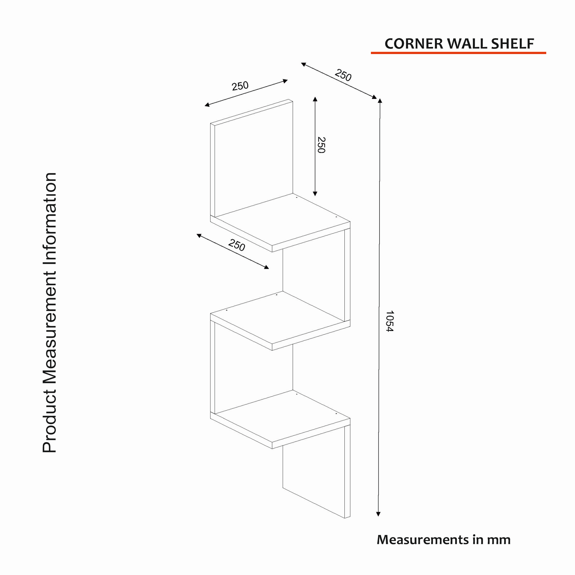 Corner – Biela