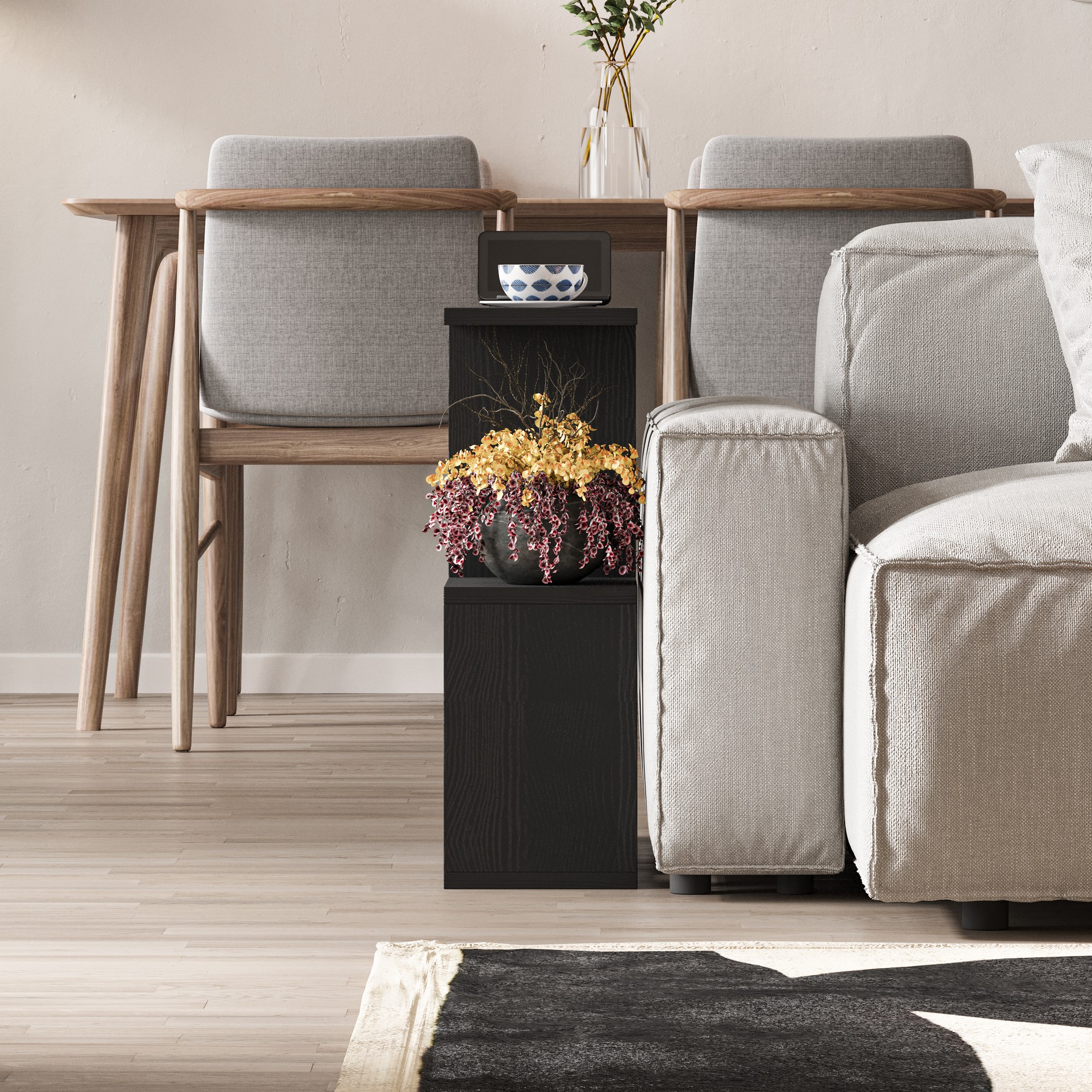 Konferenčný stolík Homemania – Čierne drevo