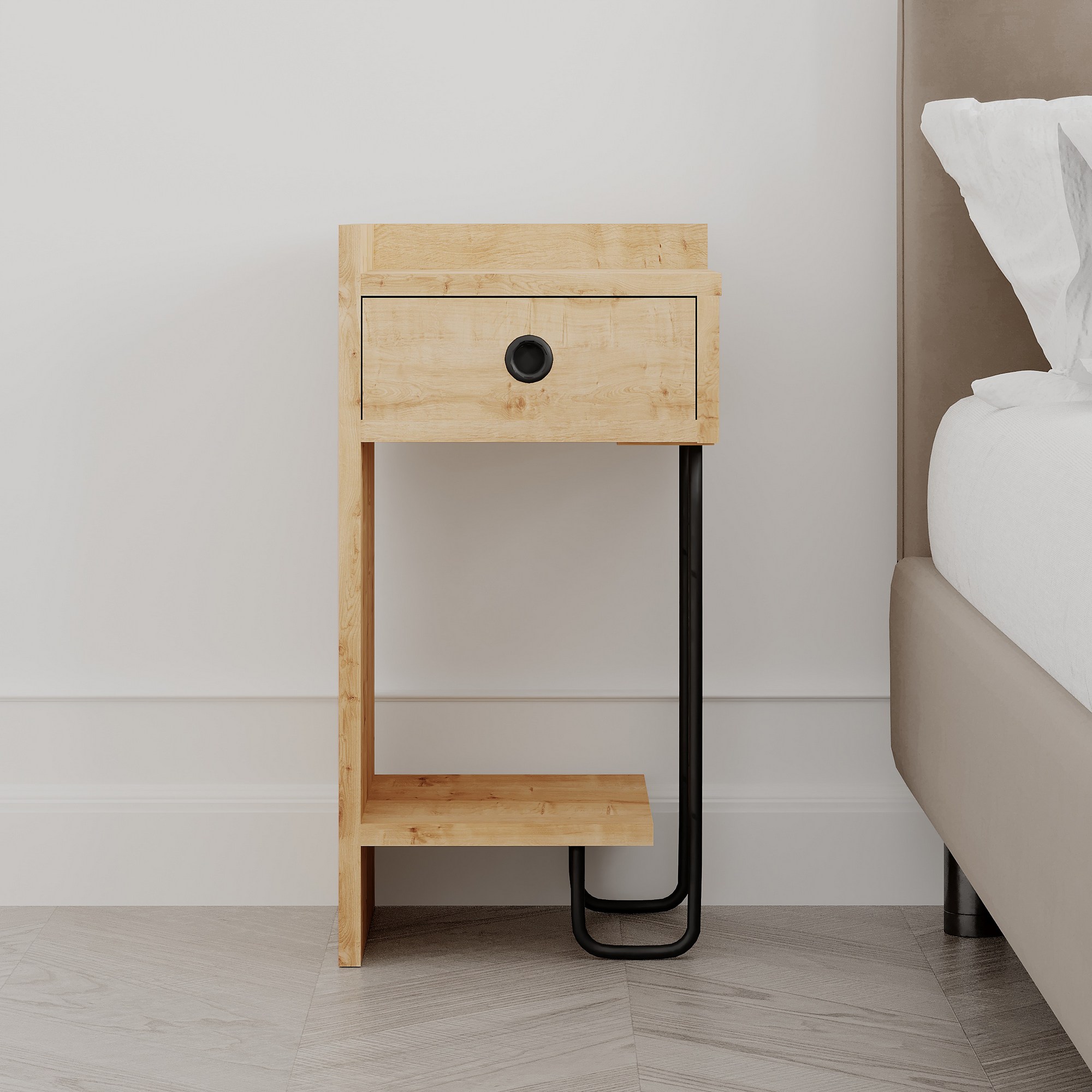 Noční stolek SIRIUS Oak v2 ASIRGROUP (foto 9)