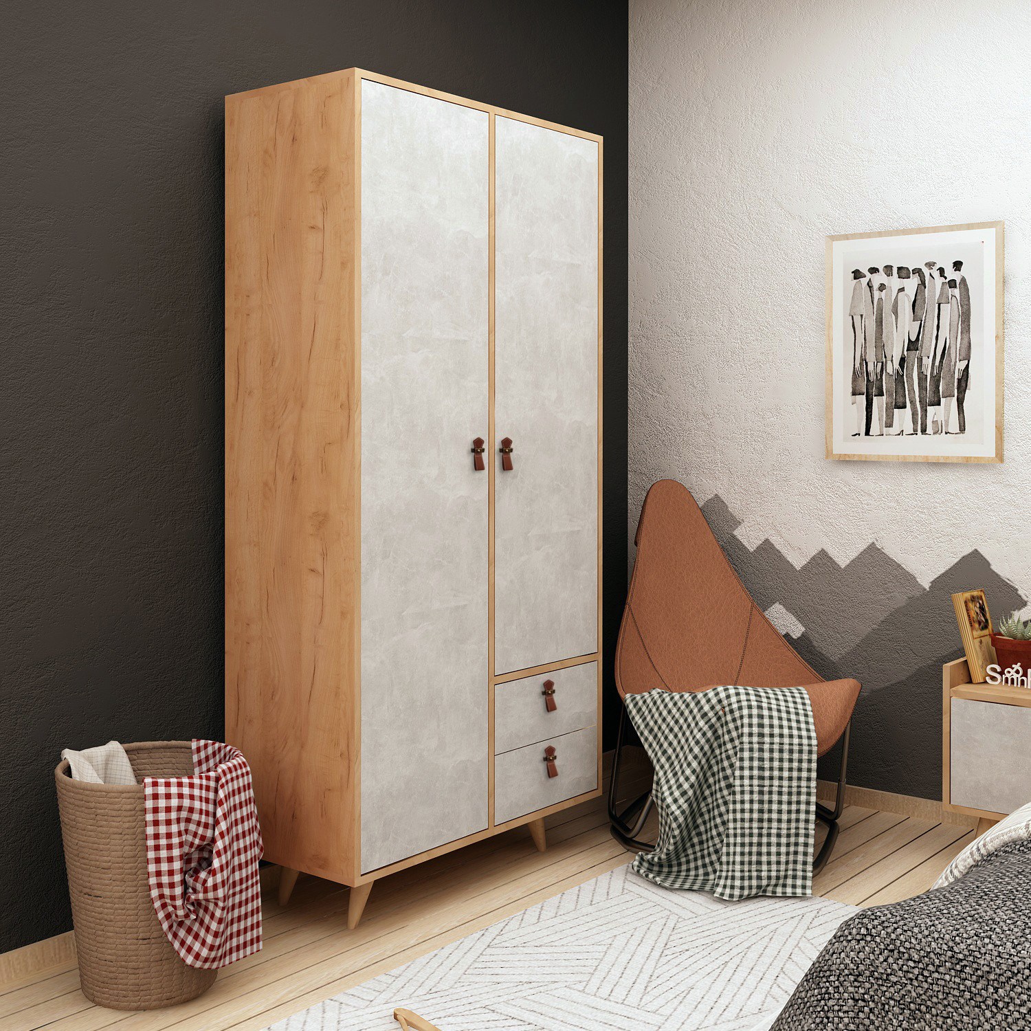 Šatní skříň SUWON ASIRGROUP (foto 2)