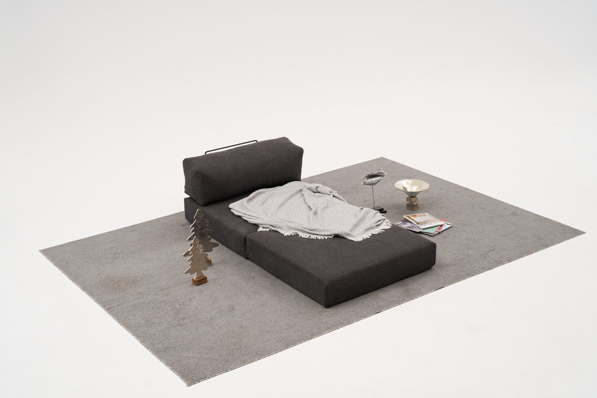 Křeslo COMFORT Anthracite v2 ASIRGROUP (foto 2)