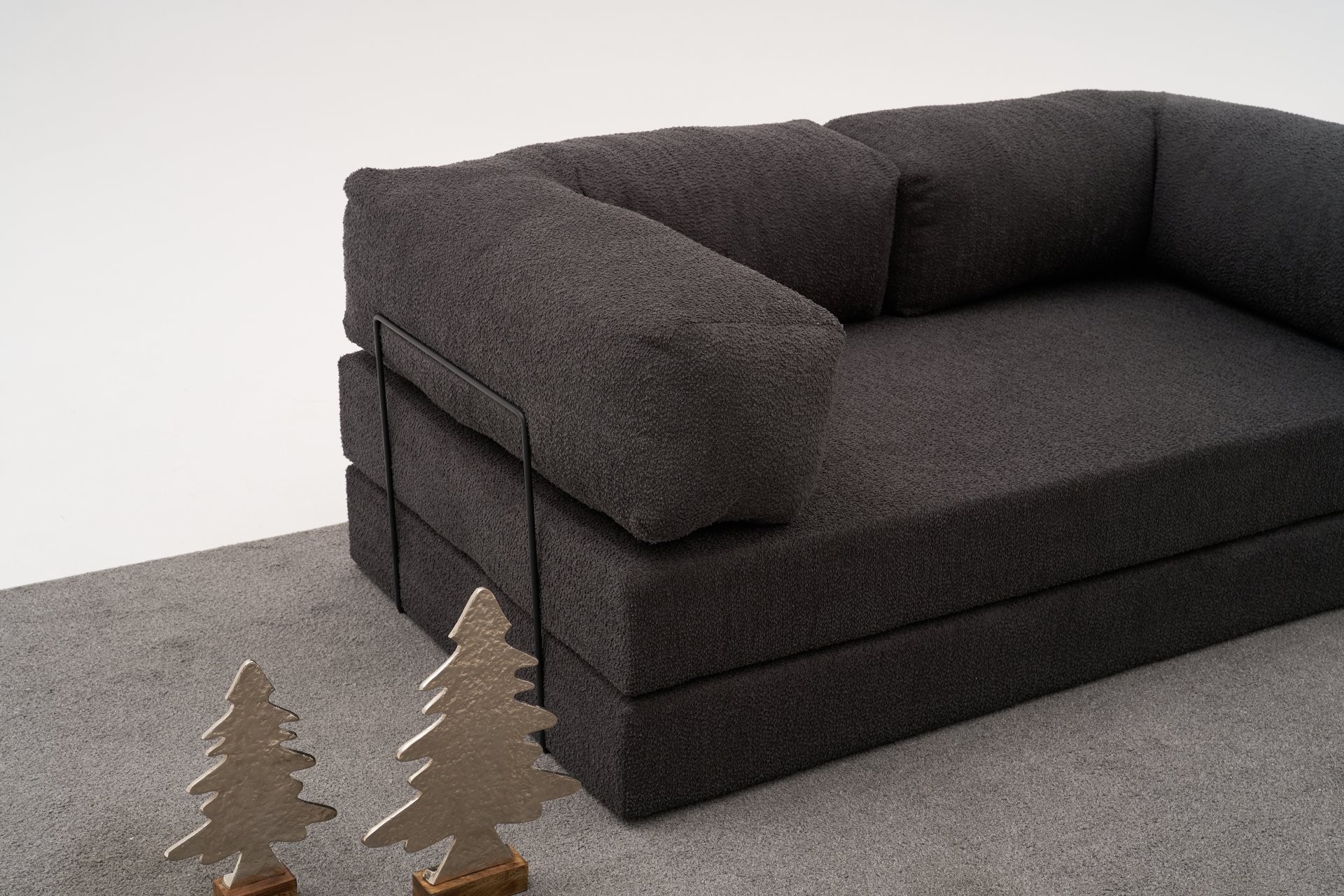 Pohovka trojmístná COMFORT Anthracite v2 ASIRGROUP (foto 3)