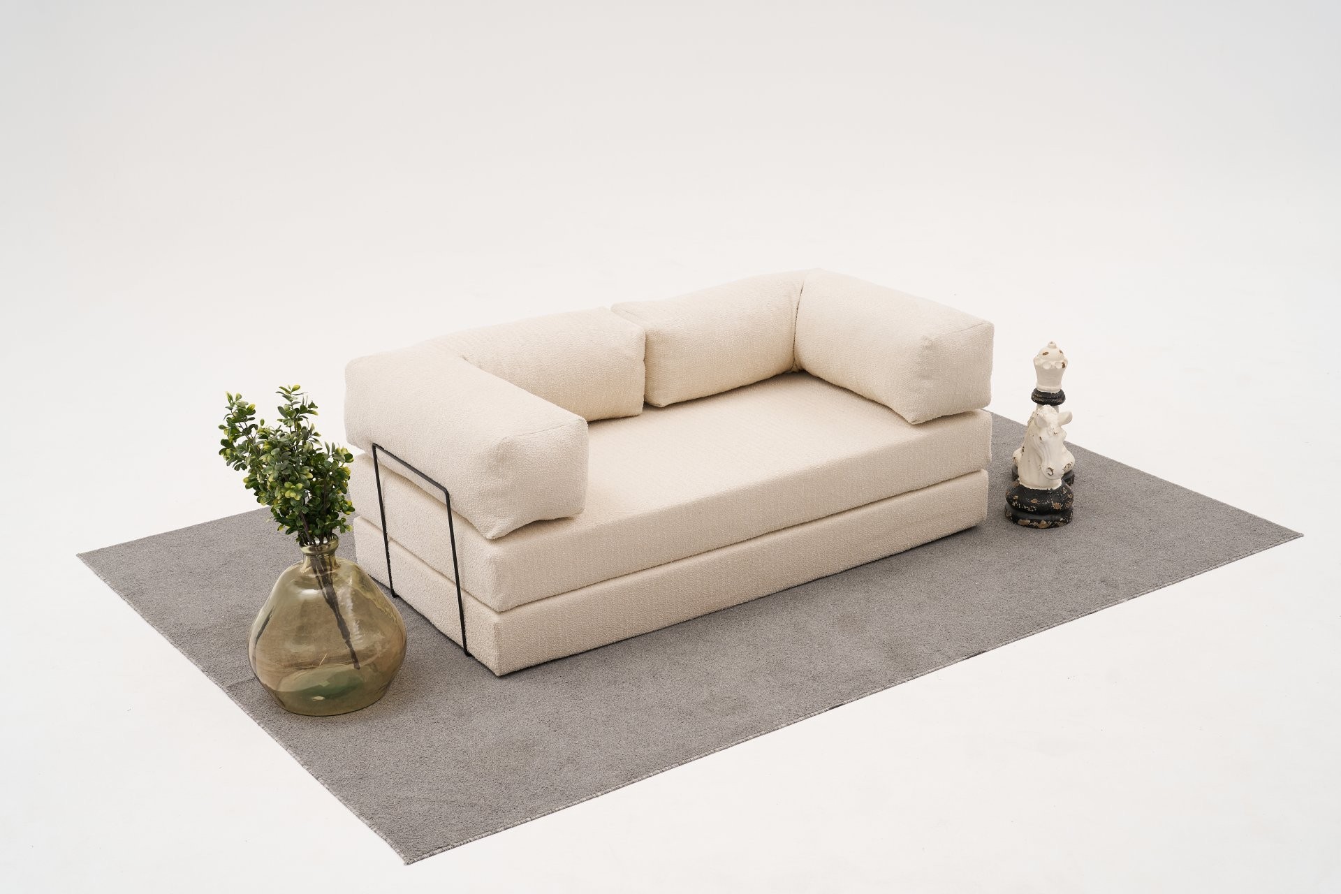 Pohovka trojmístná COMFORT Cream v2 ASIRGROUP (foto 2)