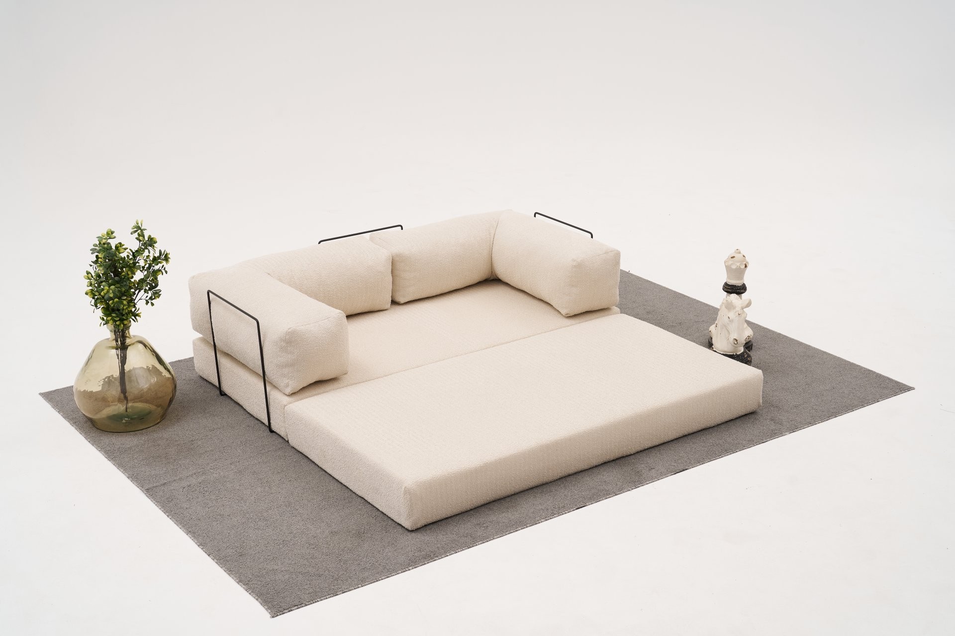 Pohovka trojmístná COMFORT Cream v2 ASIRGROUP (foto 4)