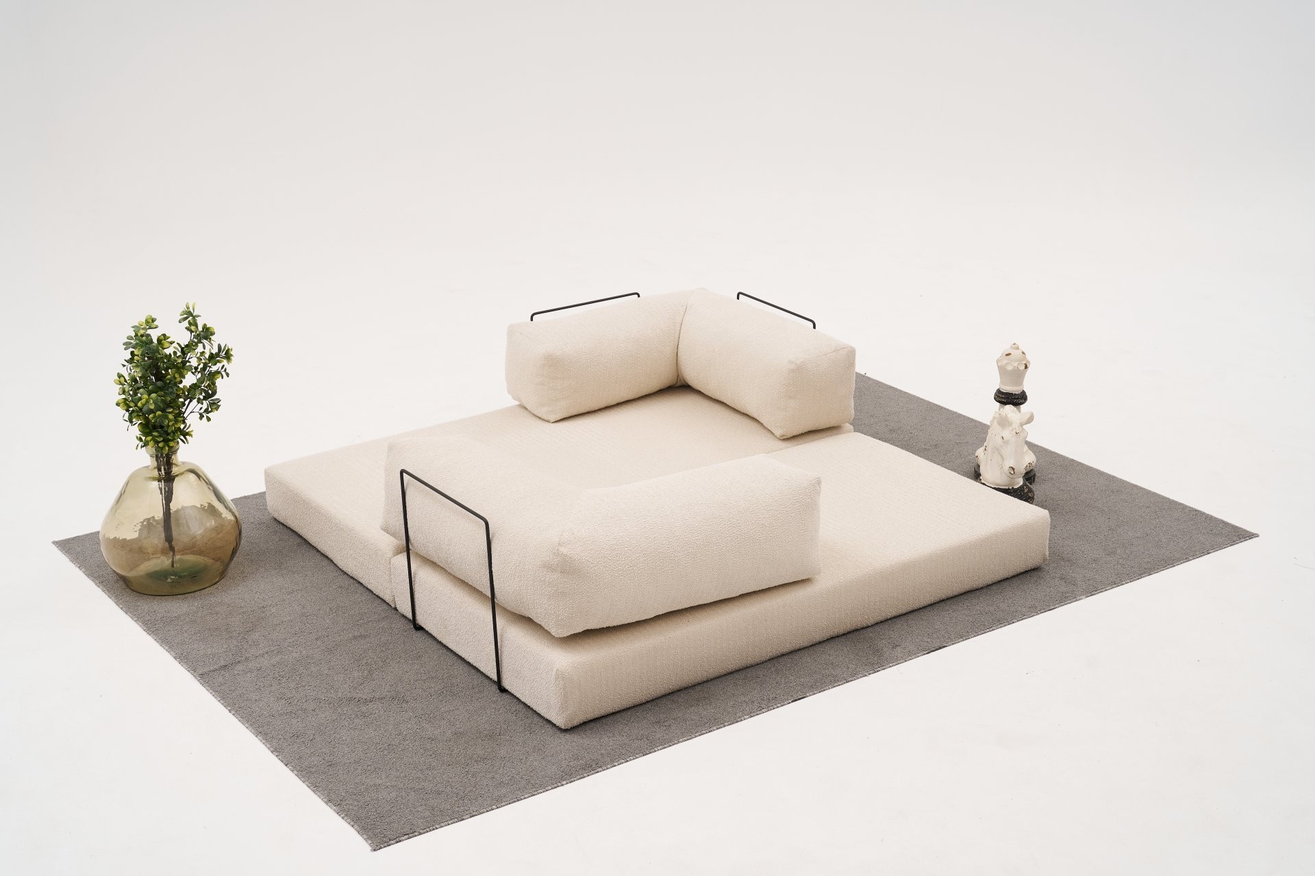 Pohovka trojmístná COMFORT Cream v2 ASIRGROUP (foto 5)