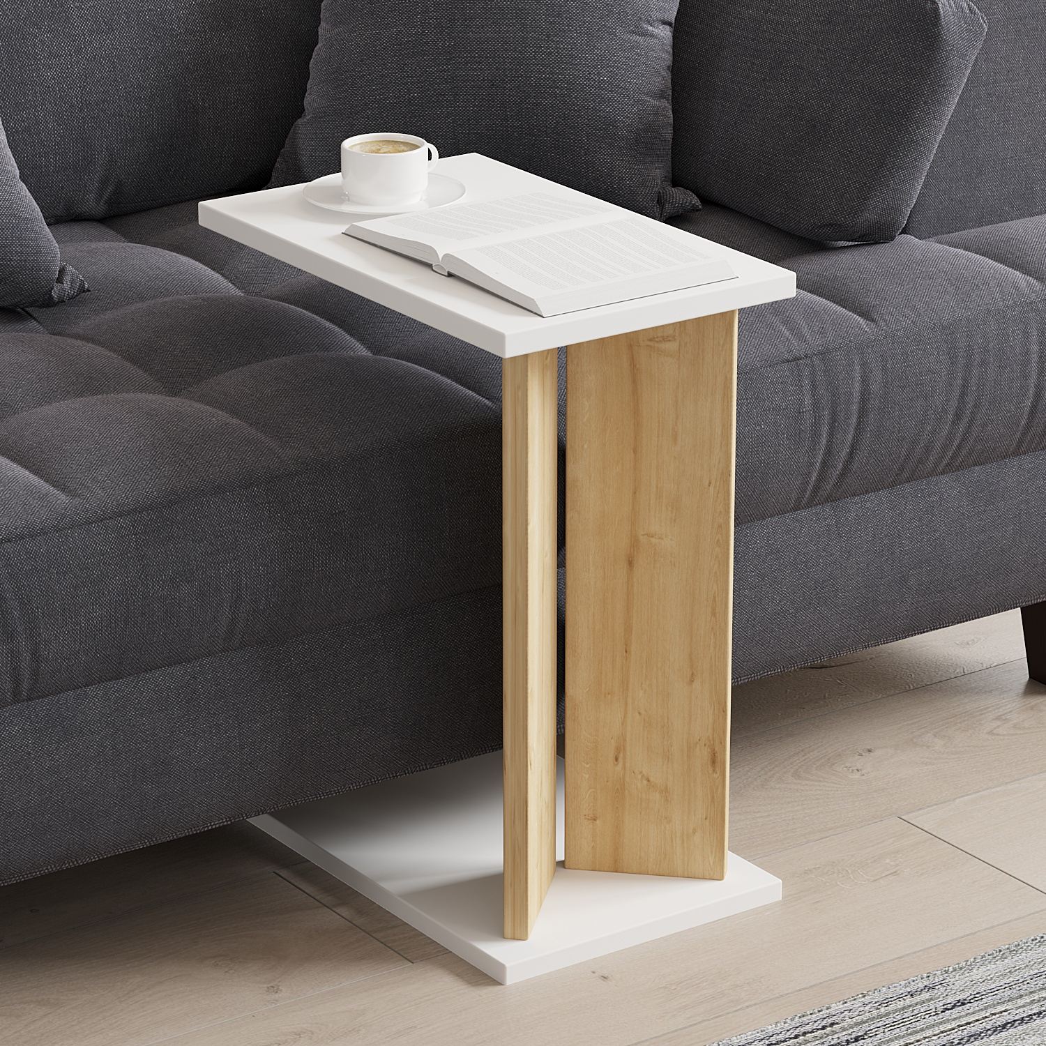 Lun – Zafírový dub, biela