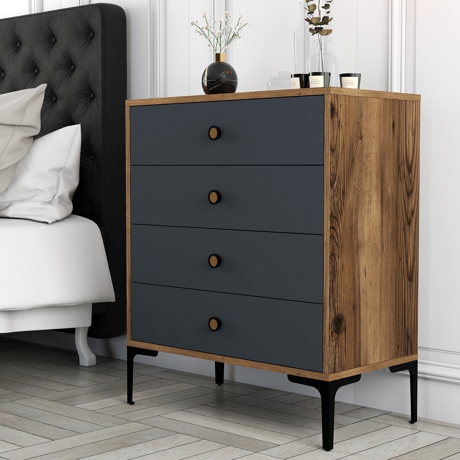 Lizbon 536 – vlašský orech, antracit