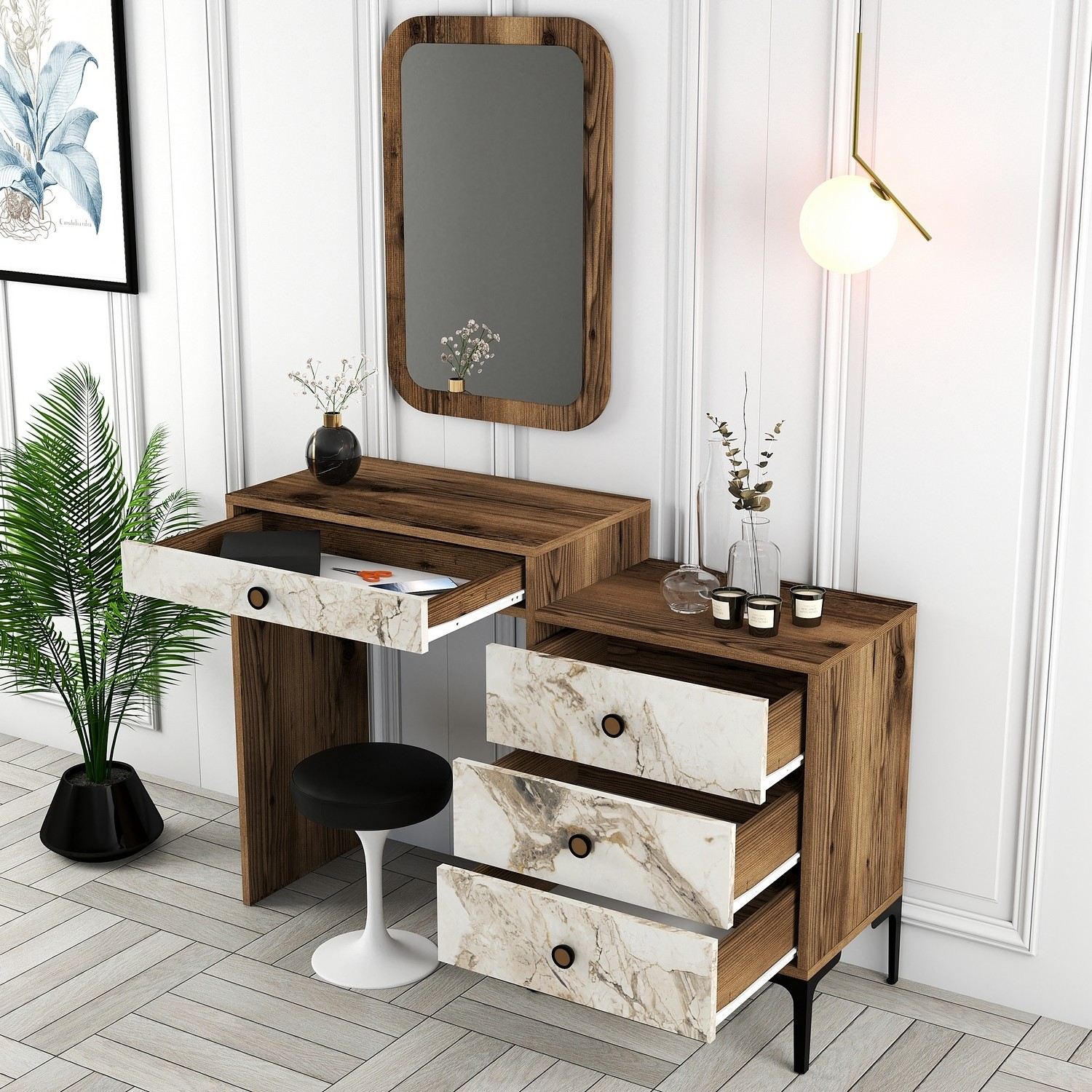 Toaletní stolek LIZBON ASIRGROUP (foto 38)