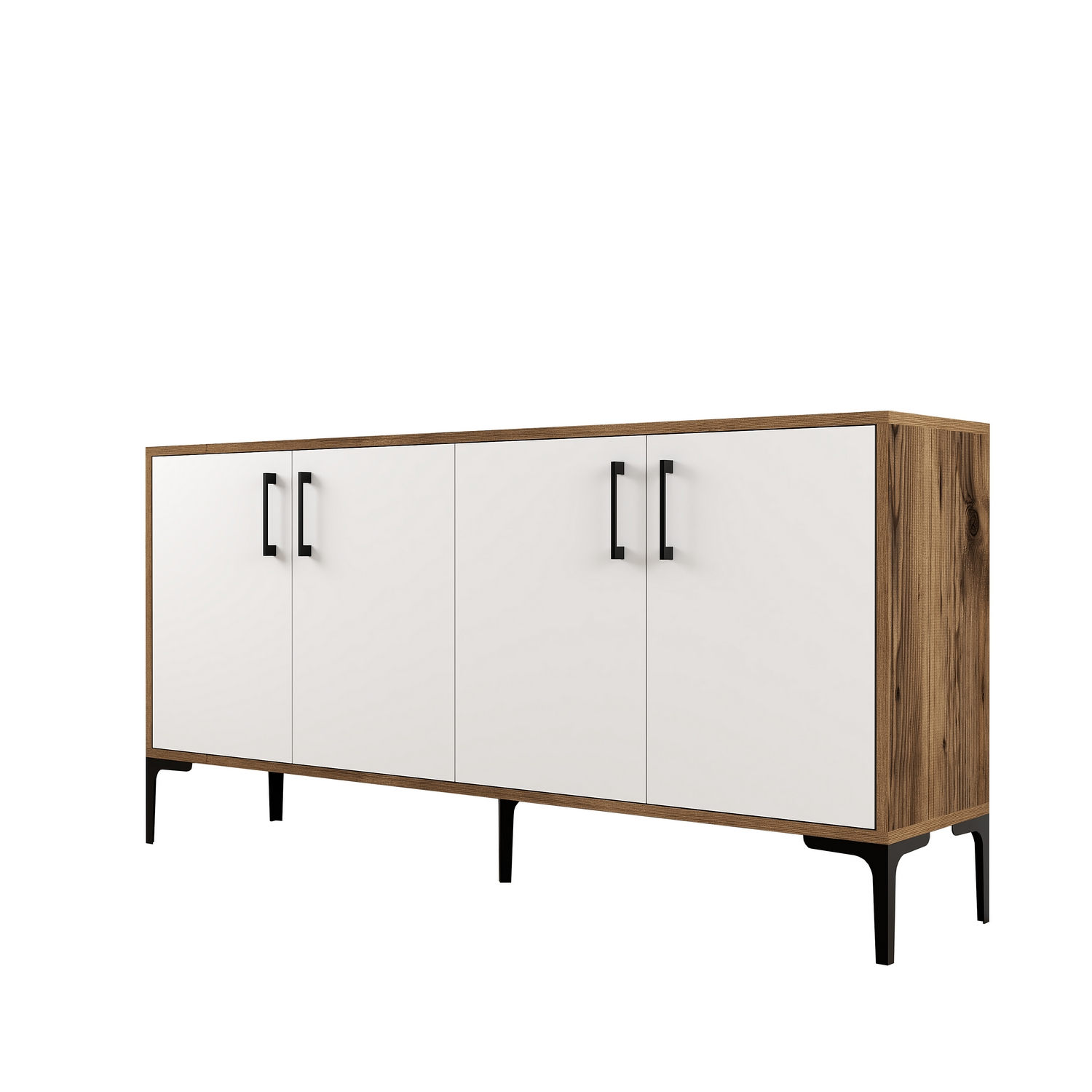 Komoda Kiev 160 – Orech, biela