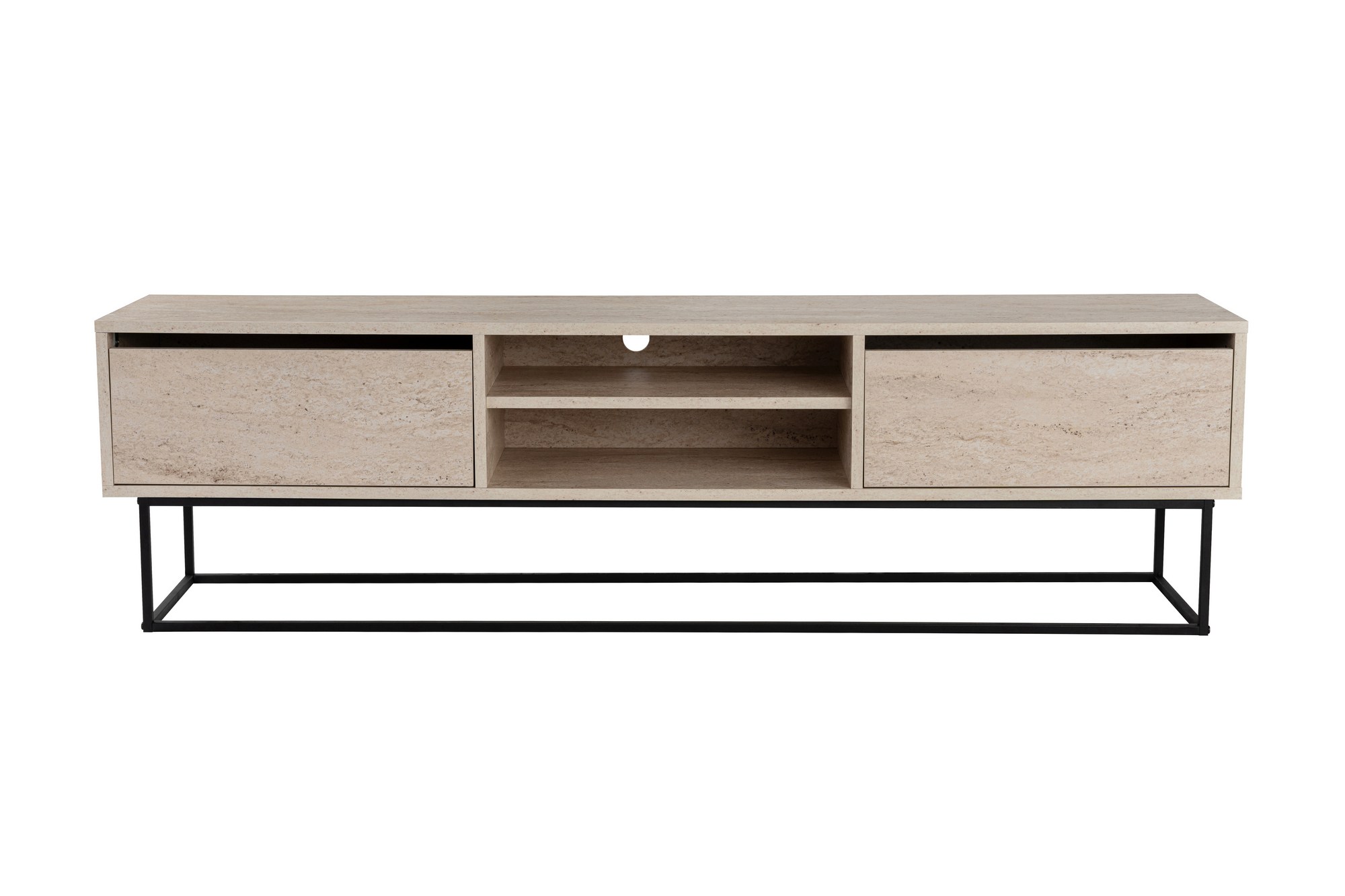 TV stolek ESCAPE 180 -Black Travertine ASIRGROUP (foto 6)