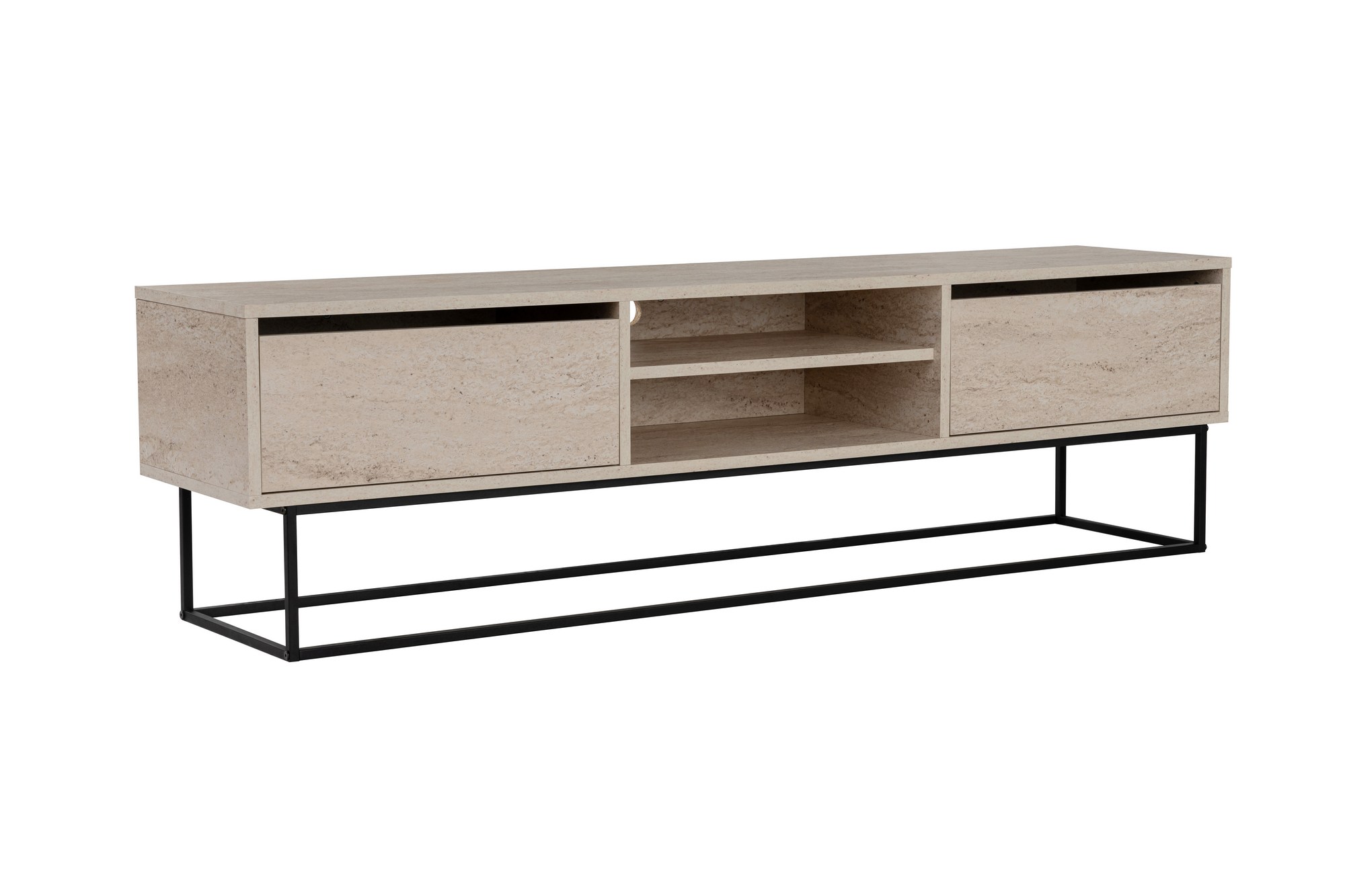 TV stolek ESCAPE 180 -Black Travertine ASIRGROUP (foto 7)