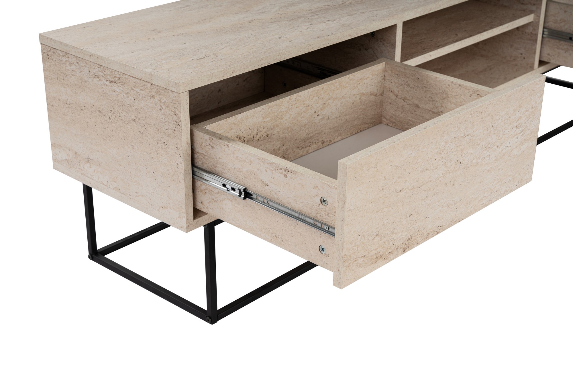 TV stolek ESCAPE 180 -Black Travertine ASIRGROUP (foto 9)