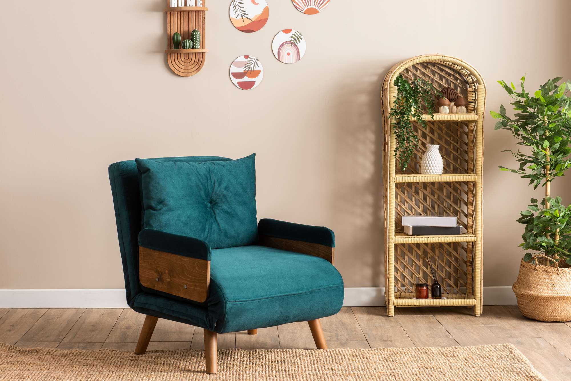 Kreslo Cosmo – Petrolejová zelená