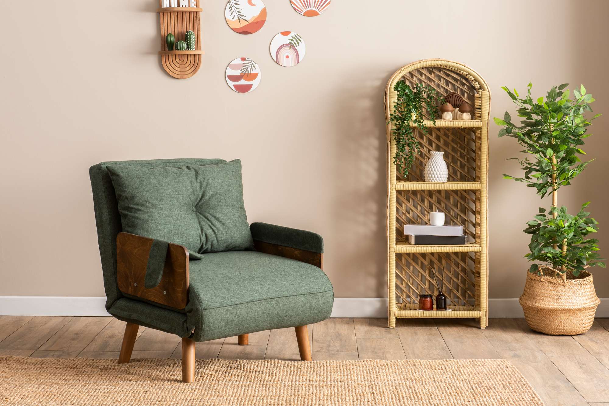 Kreslo Cosmo – Zelené