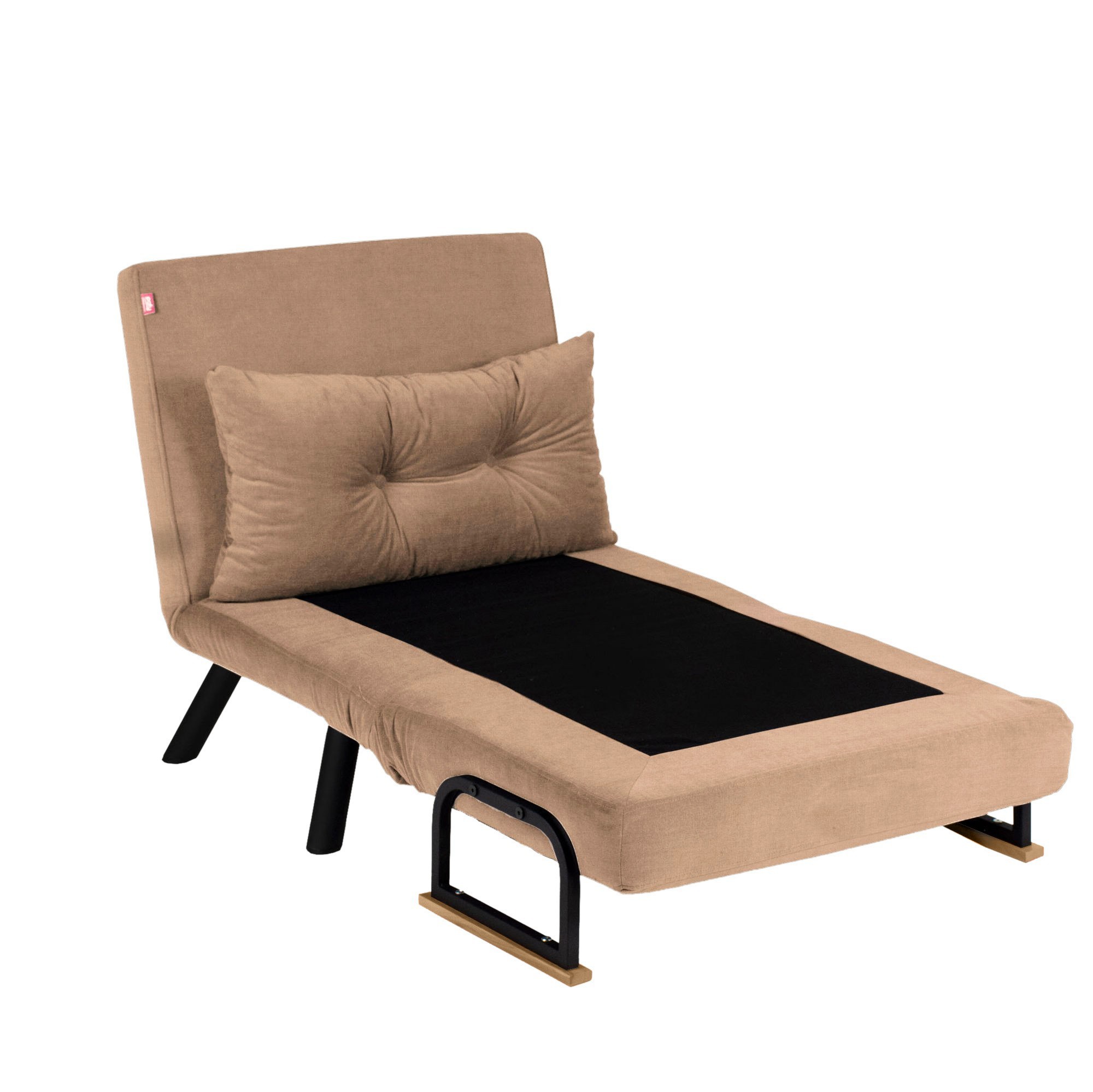 Rozkládací křeslo SANDO Light Brown v2 ASIRGROUP (foto 3)
