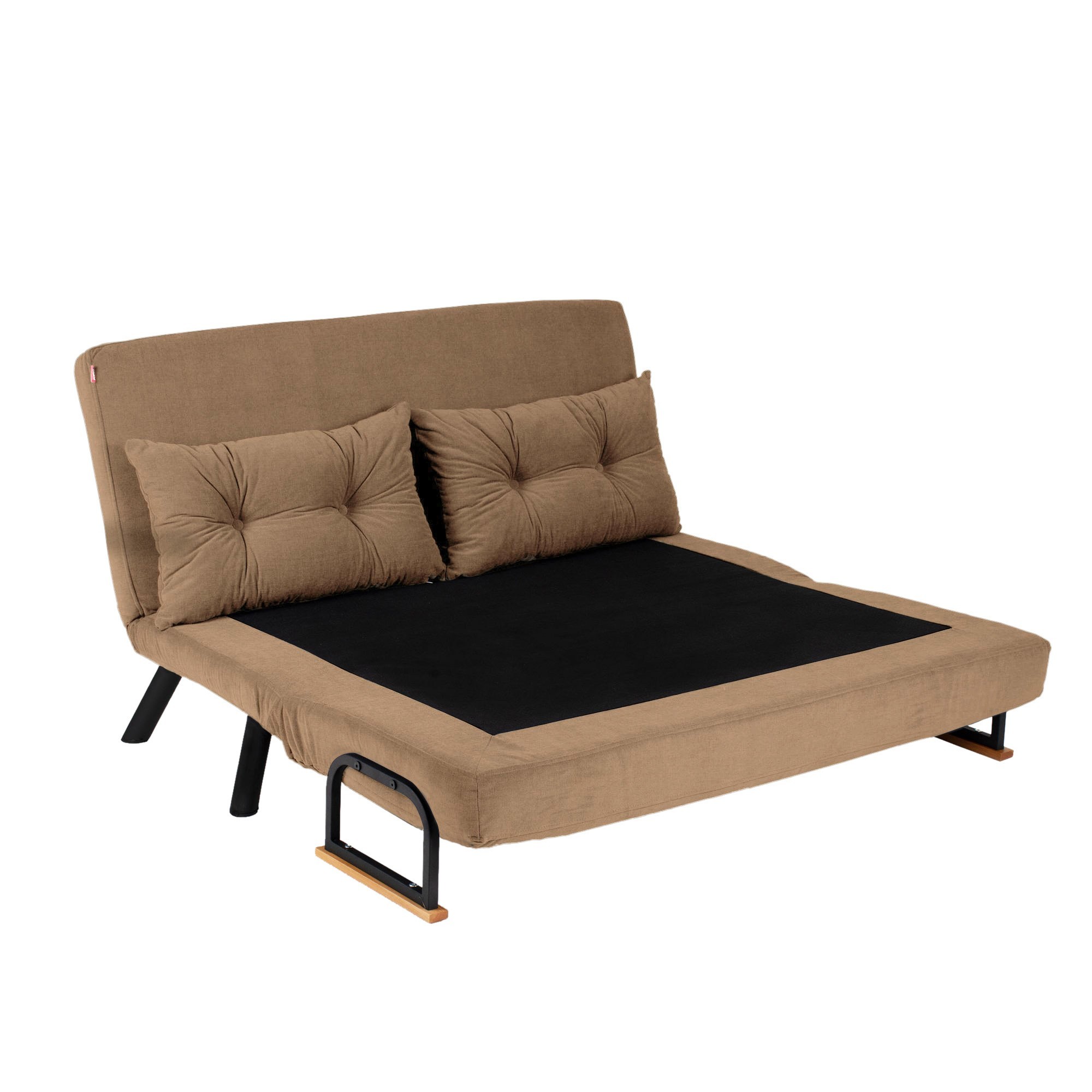 Rozkládací pohovka dvoumístná SANDO 2-Seater / Light Brown v2 ASIRGROUP (foto 3)