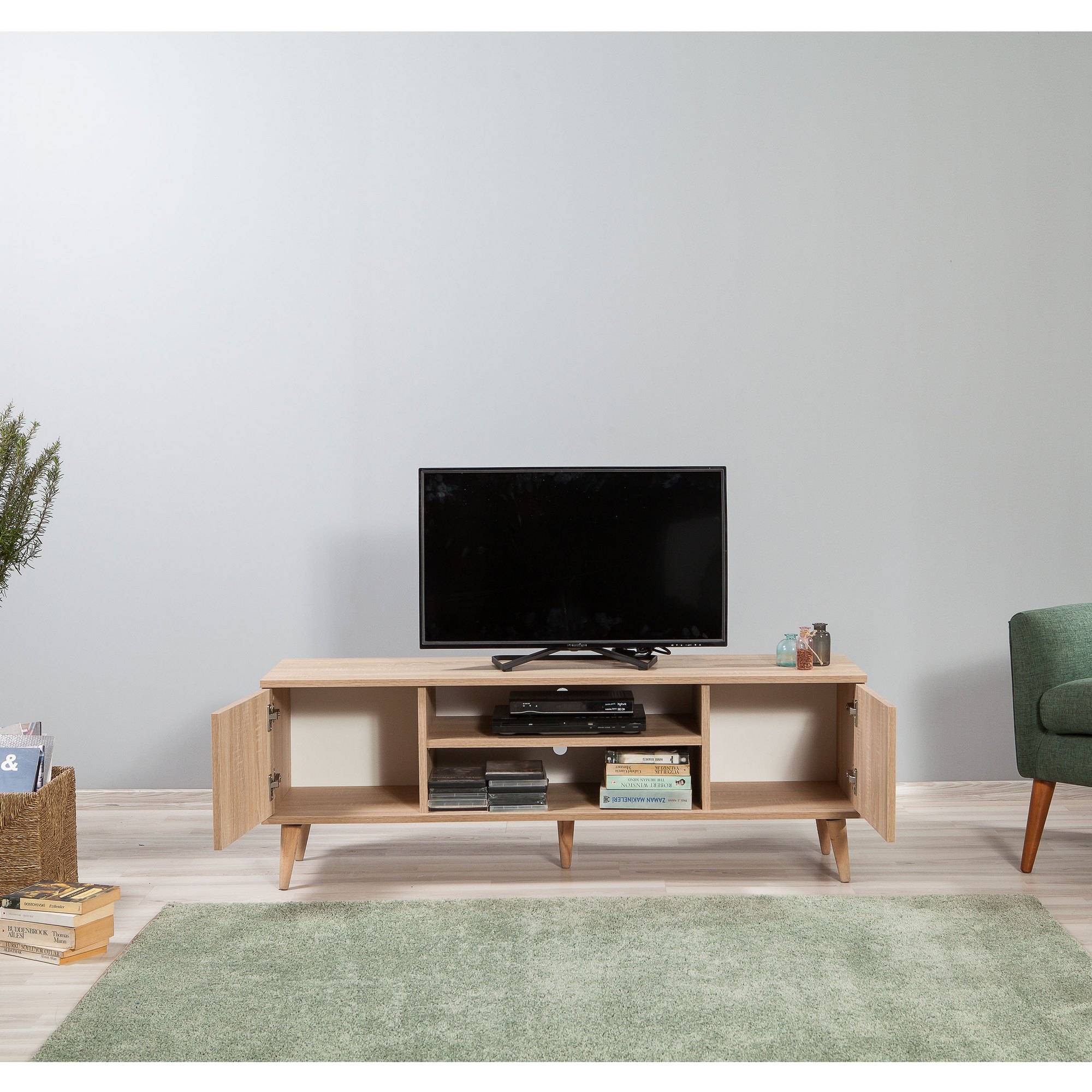 TV skrinka Truva – 200 - dub sonoma