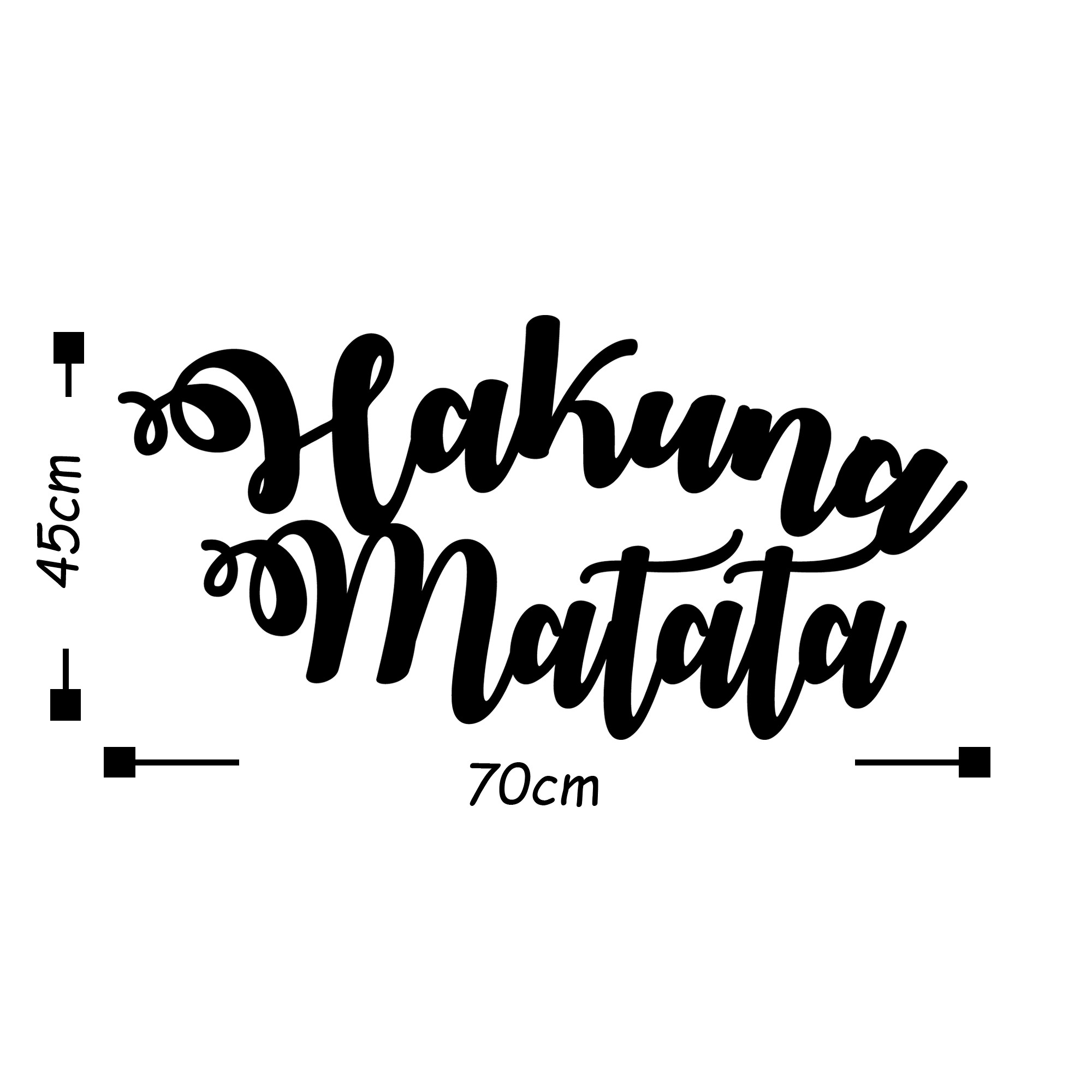 Dekorace HAKUNA ASIRGROUP (foto 423)