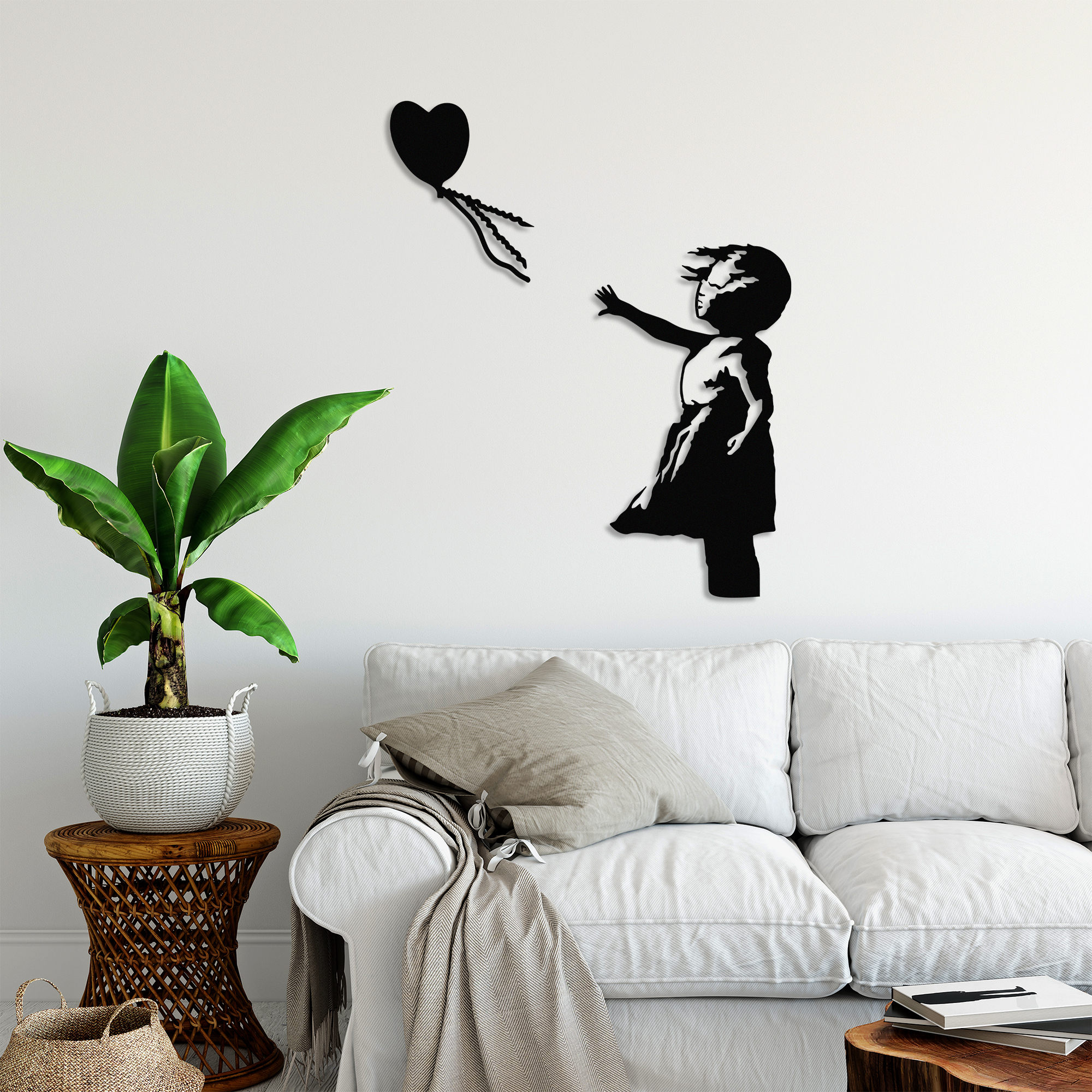 Dekorace BANKSY ASIRGROUP (foto 991)