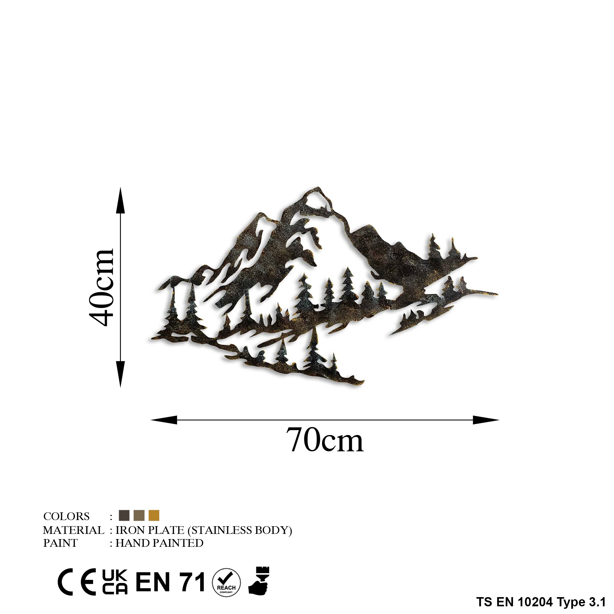 Dekorace MOUNTAIN ASIRGROUP (foto 44)