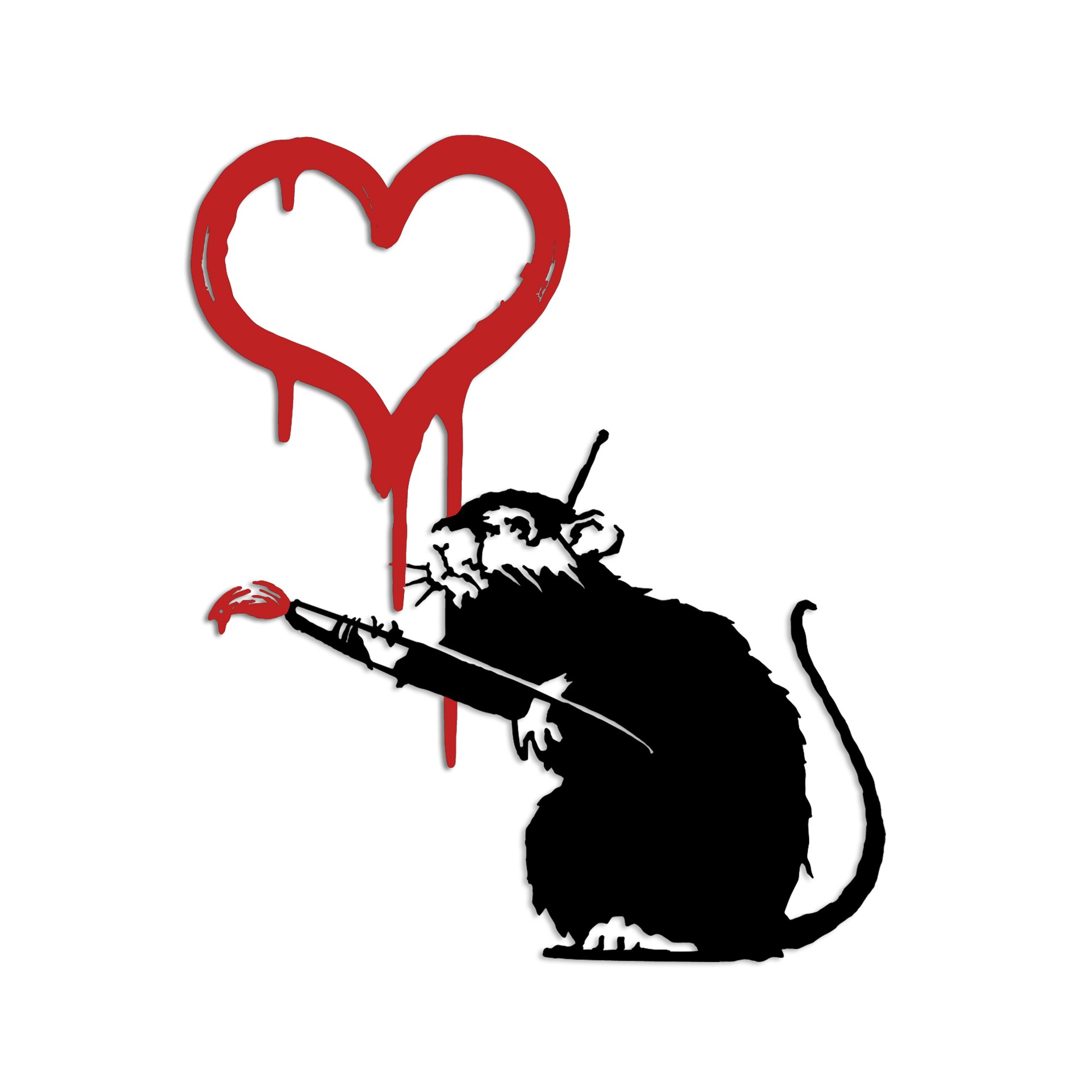 Dekorace BANKSY Metal 08 ASIRGROUP (foto 6)
