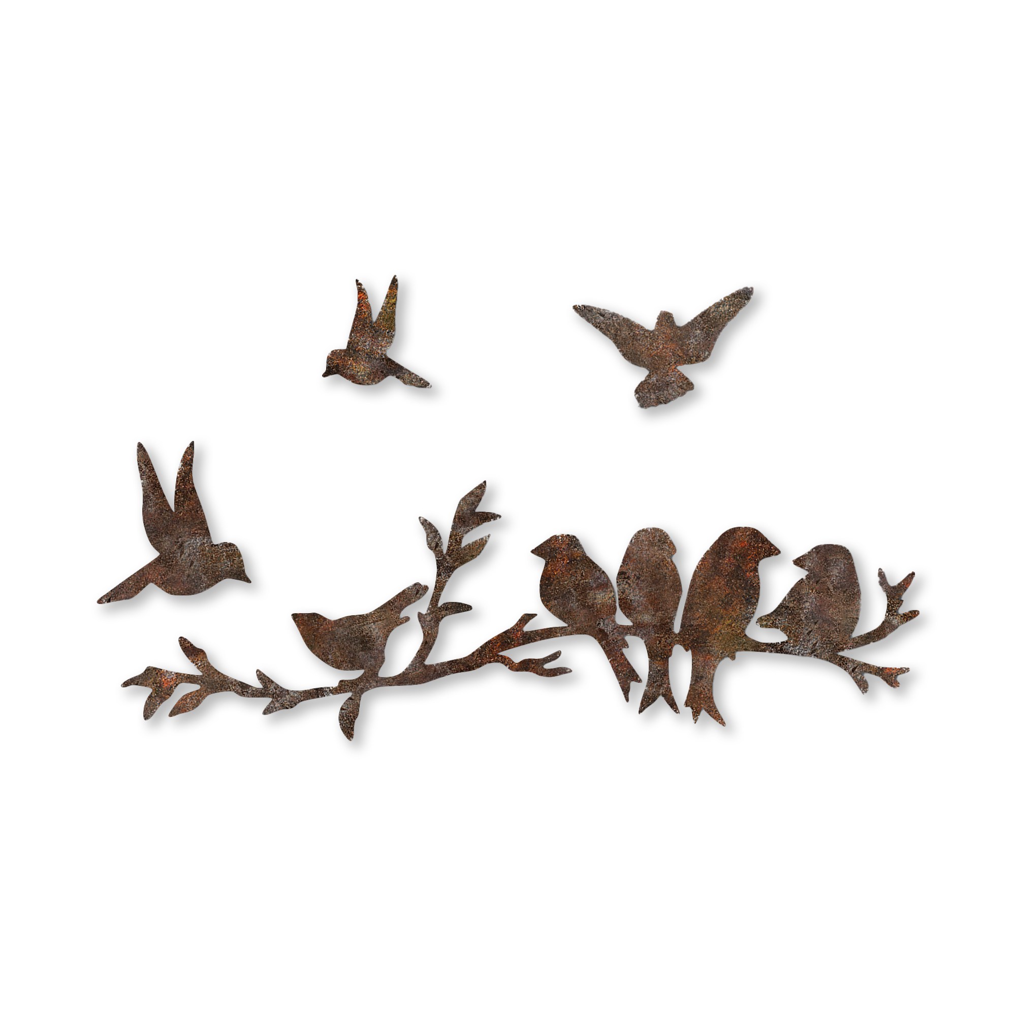 Dekorace RUSTY Birds 2 ASIRGROUP (foto 5)