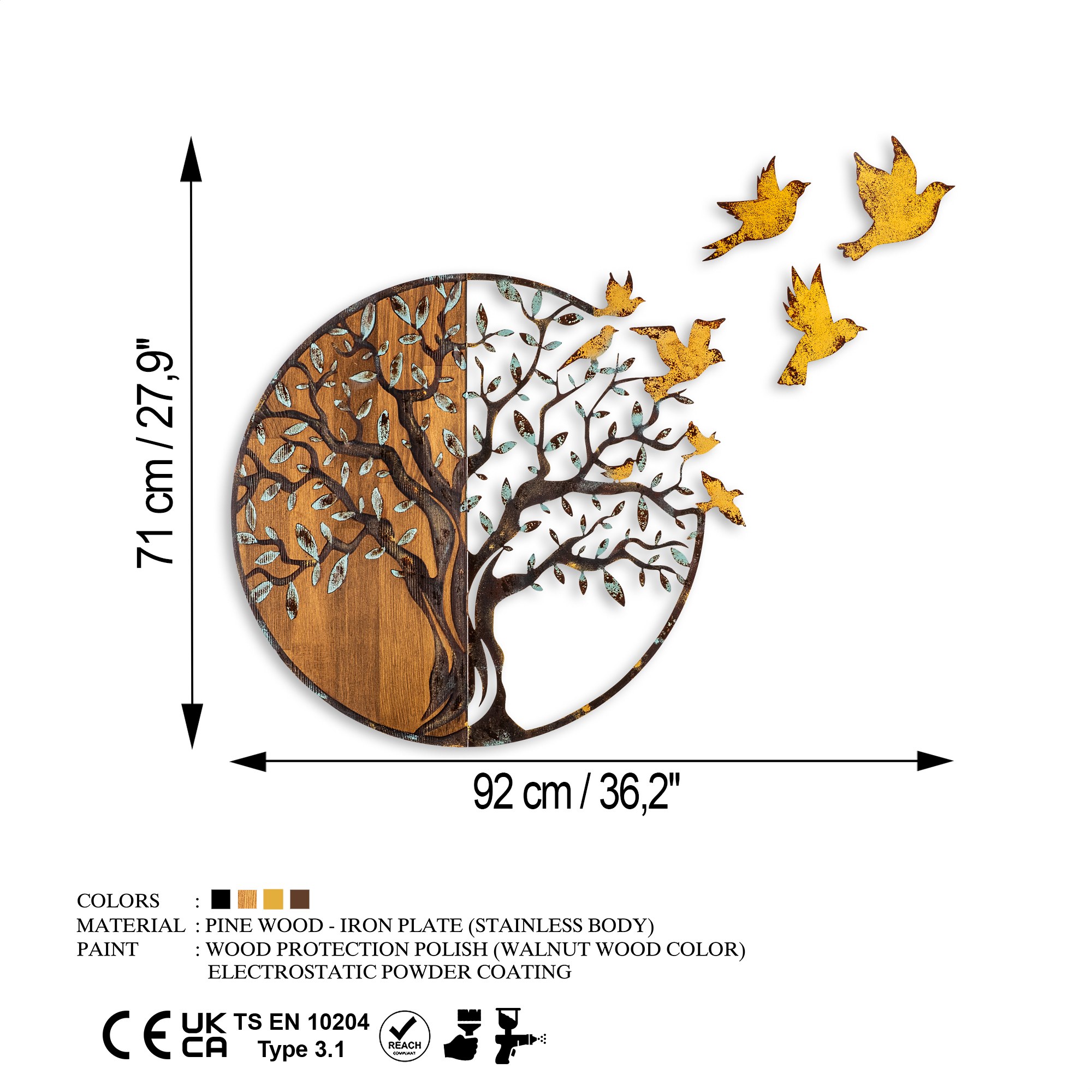 Dekorace TREE 322-A ASIRGROUP (foto 8)