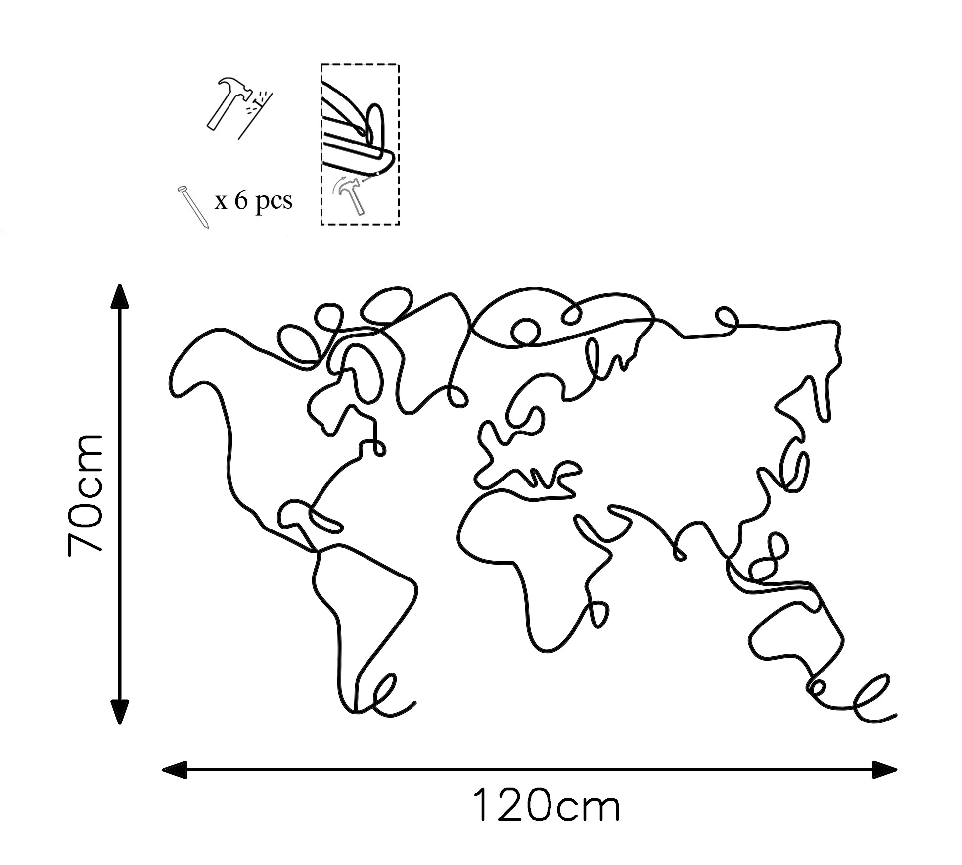 Dekorace WORLD ASIRGROUP (foto 10)